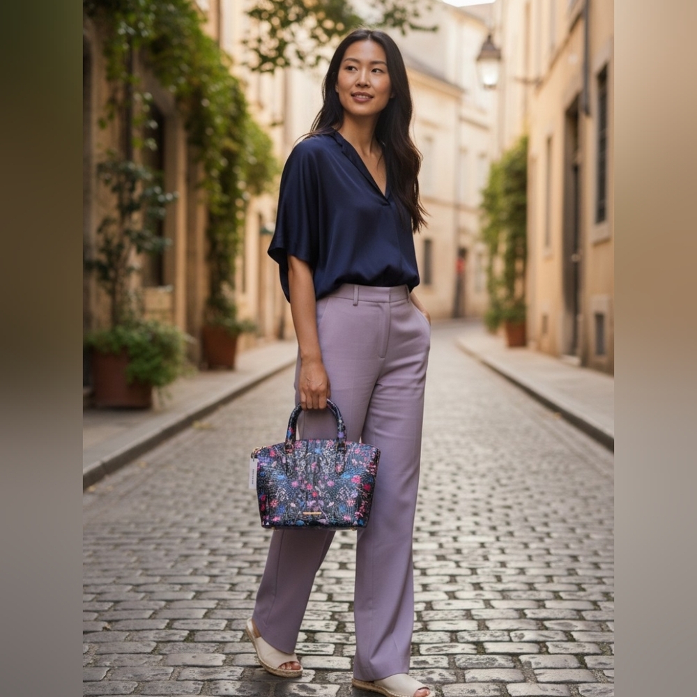 Brahmin Lavender Women's Trousers - Picture 3 of 14